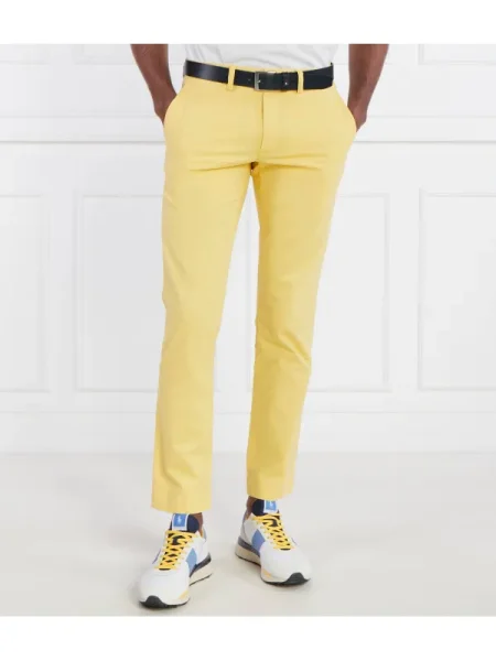 POLO RALPH LAUREN Pantaloni chino Bedfort | stretch galben