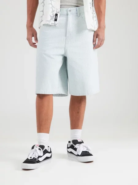VANS Jeans albastru deschis alb