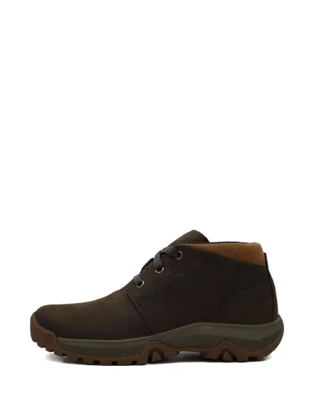 Sneakerși Merrell cu șireturi din piele maro