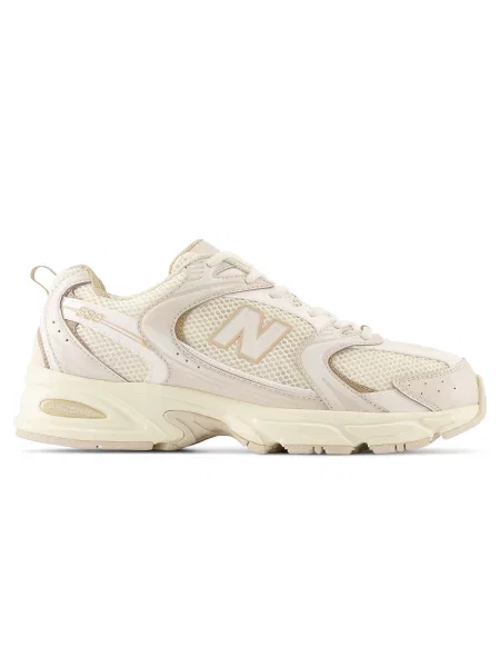 Trampki New Balance skórzane beżowe