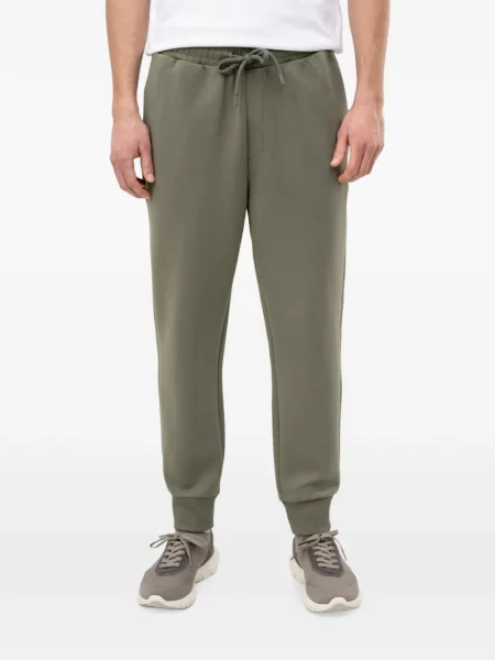 Pantaloni Boss alergare cu cordon verde