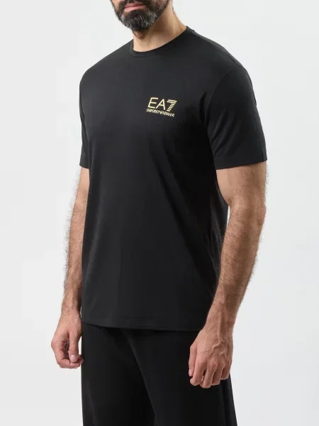 Футболка Ea7 Emporio Armani чорна