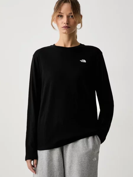 The North Face longsleeve Essential czarna
