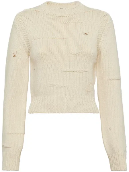 Pulover Dsquared2 rupți tricotate