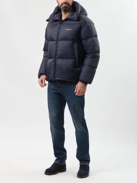 Пуховик Armani Exchange синій