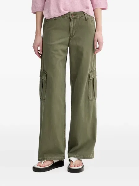 Pantaloni Levi's® în carouri cu imagine cu cordon albastru