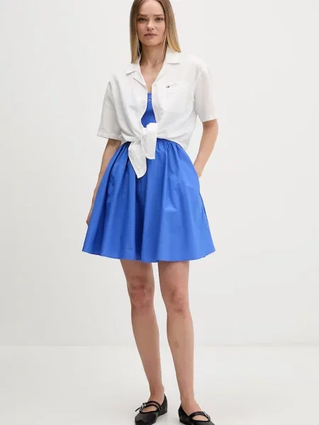 Bluză Tommy Jeans bej