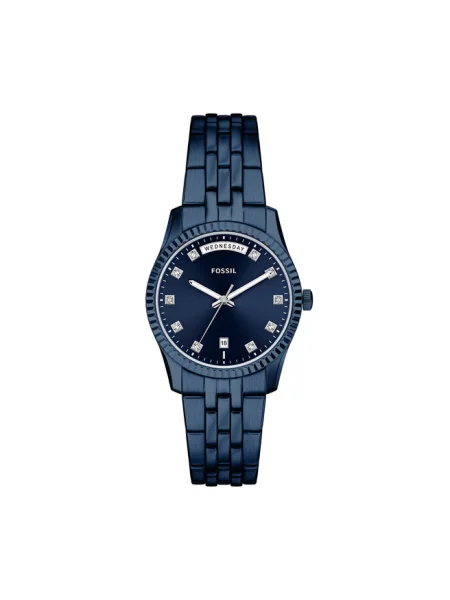 Fossil zegarek Scarlette granatowy
