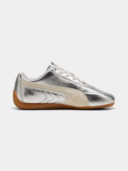Кросівки повсякденні PUMA Speedcat Silver Wns комбінований верх білий