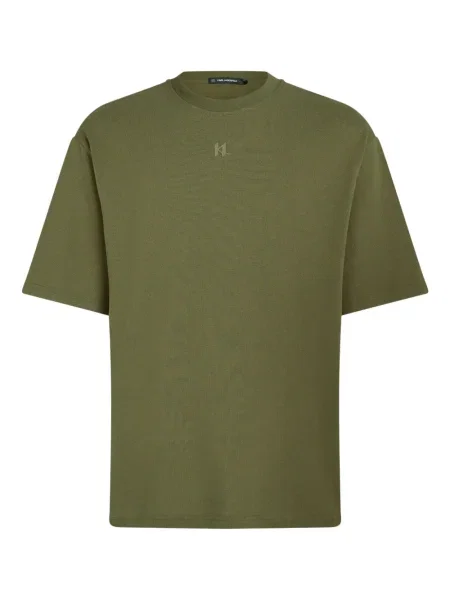 Tricou Karl Lagerfeld cu imagine verde