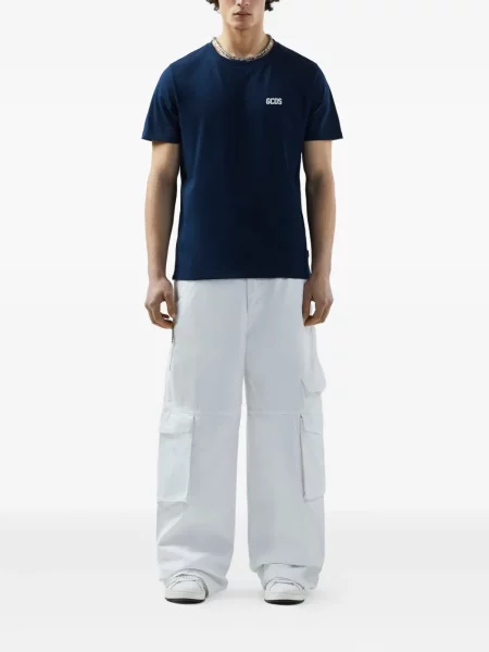 Tricou Gcds cu imagine albastru