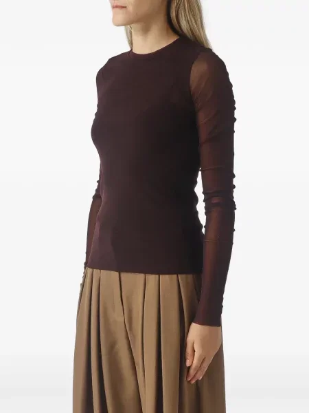 Lung tricou Meimeij maro