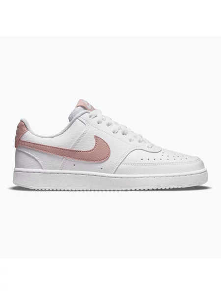 Кросівки Nike Court Vision Low Next Nature white/pink oxford білі