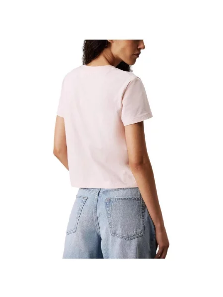 Calvin Klein Jeans T-shirt Placed Institutional ružičasta