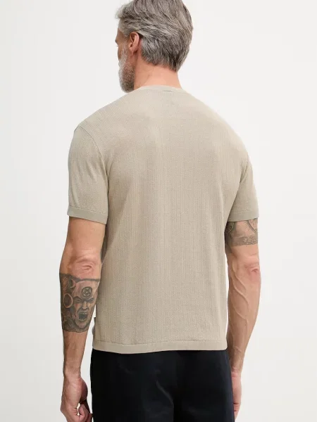 Póló Armani Exchange bézs