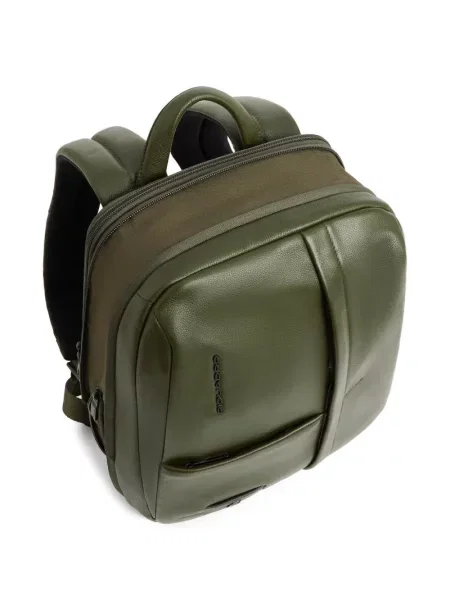 Rucsac Piquadro din piele verde