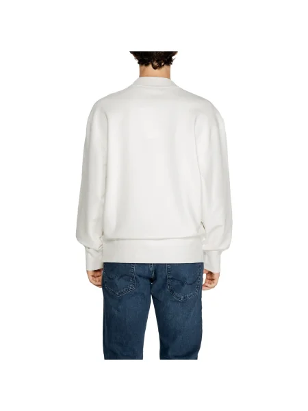 Geacă de blugi Calvin Klein Jeans alb