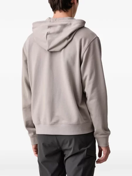 Είδος υφάσματος hoodie The North Face καφέ