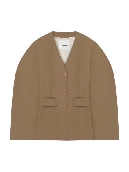 Marynarka Nanushka brązowa