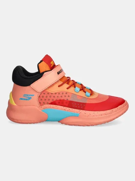 Skechers Detské tenisky SKX COURT HYPE HOOPER-HERO oranžová