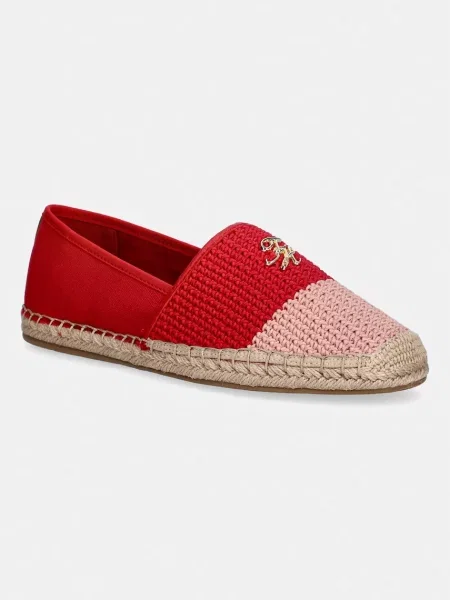 Tommy Hilfiger espadrile pentru femei TH SCRIPT CROCHET ESPADRILLE