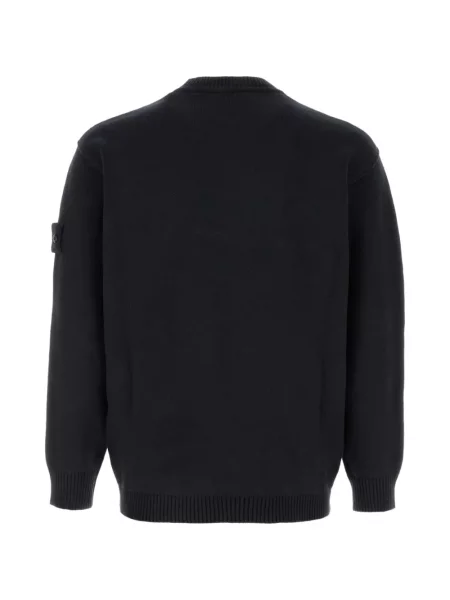 Pulover Stone Island cu strasuri albastru