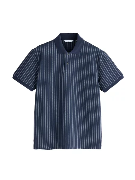 Next Tricou bleumarin alb