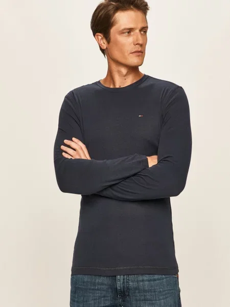 Tommy Jeans Majica dugih rukava plava