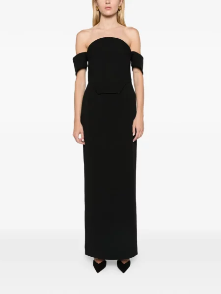 Rochie maxi Solace London negru