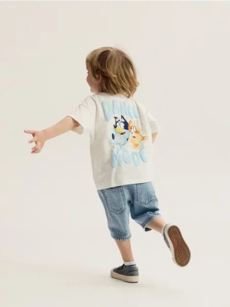 Reserved Bluey tricou din crem