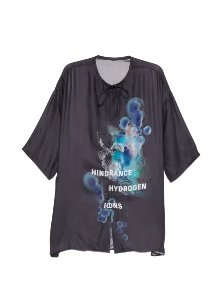 Scurt cămașă Yohji Yamamoto gri
