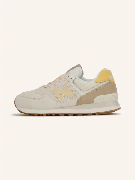 New Balance Sneakersy weiss beżowe