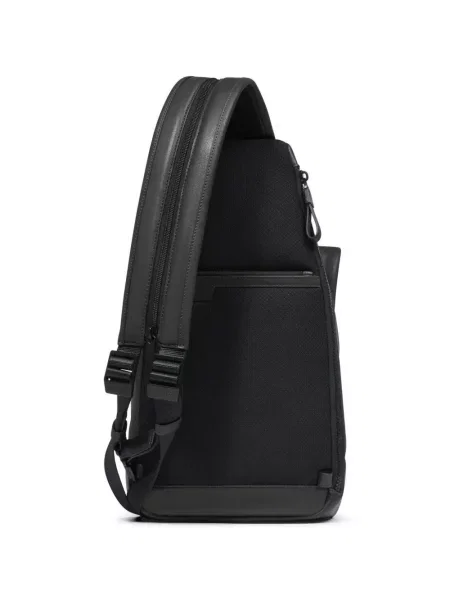 Geantă Piquadro din piele negru