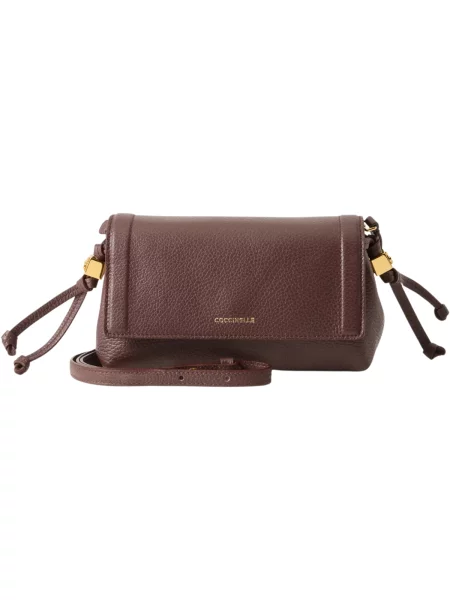 Geanta crossbody Coccinelle din piele roșu