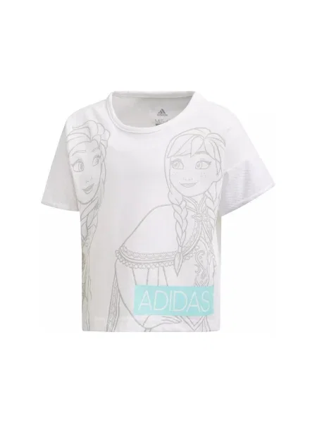 Tricou copii Adidas alb