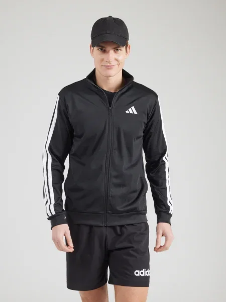 ADIDAS SPORTSWEAR Tréningová bunda / biela čierna