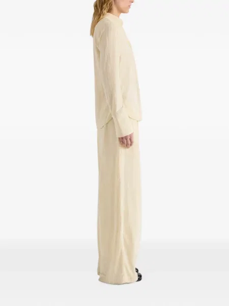 Βελούδινο παντελόνι Proenza Schouler White Label λευκό