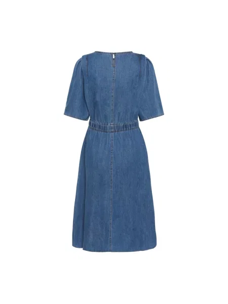 Inwear Sukienka Dżinsowa Glenniw blau niebieska