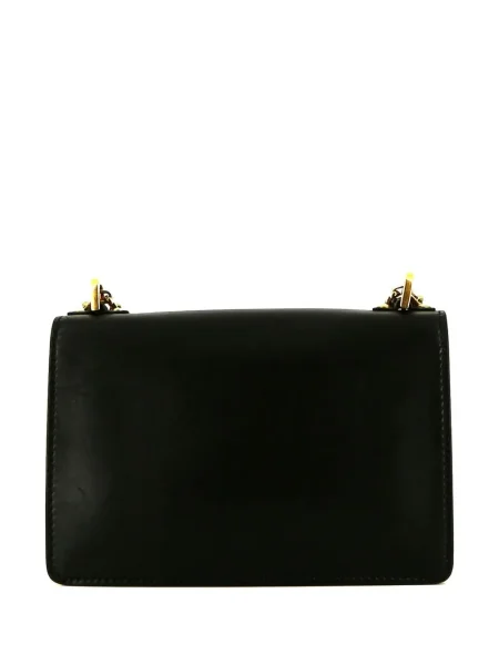 Kožená kožená taška Christian Dior Pre-owned černá