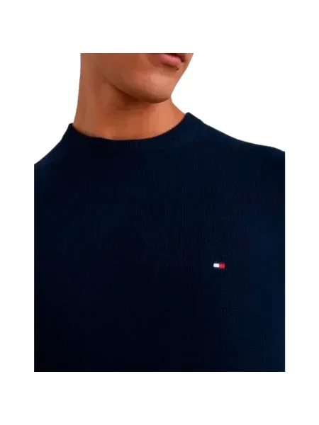 Tommy Hilfiger Sweter Granatowy niebieski