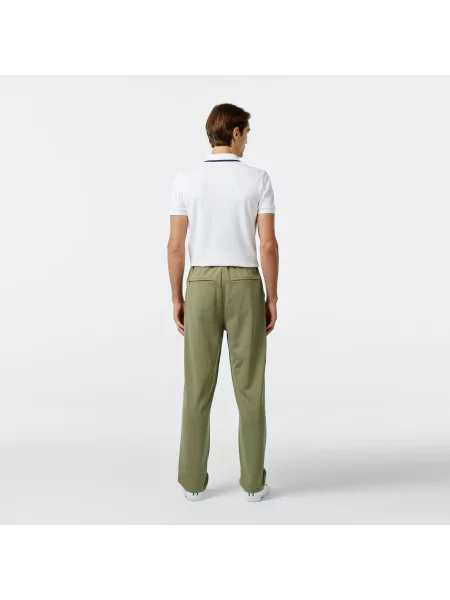 Зауженные брюки Lacoste зеленые
