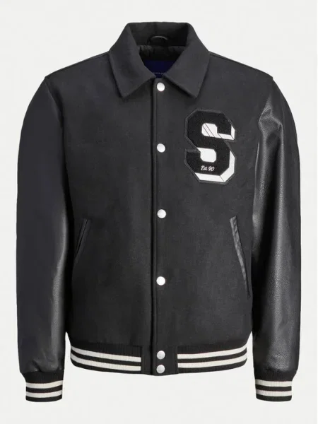Jack&Jones Яке бомбър Carter черен