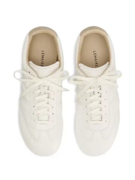 Sneakerși Lemaire din piele alb