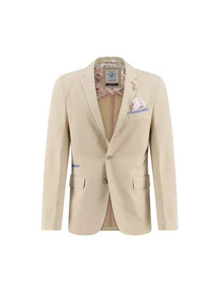 Garnitur A Fish Named Fred w kolorze melanż beżowy