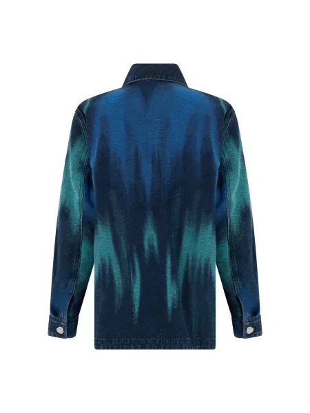 Kurtka jeansowa Alberta Ferretti niebieska