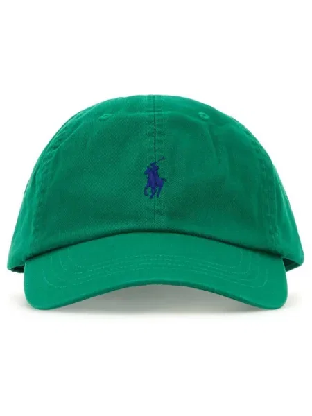 Șapcă Polo Ralph Lauren cu broderie verde