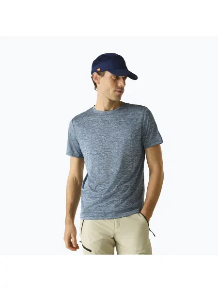 Мъжка тениска за трекинг REGATTA Fingal Edition china blue синьо