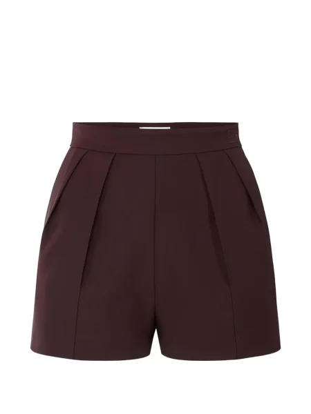 Szorty Elisabetta Franchi z autografem brązowe