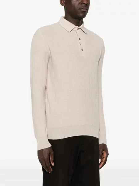 Tricou polo Lardini tricotate