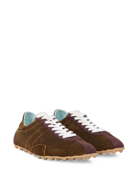 Sneakerși Maison Margiela din piele maro